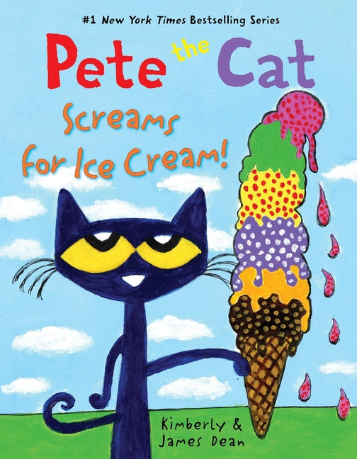 Pete the Cat Screams for Ice Cream! - Hardcover by Books by splitShops