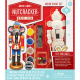 Holiday Craft Kit - Nutcracker Mouse King Wood Paint Kit by MasterPieces Puzzle Company INC