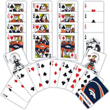 Denver Broncos Playing Cards - 54 Card Deck by MasterPieces Puzzle Company INC