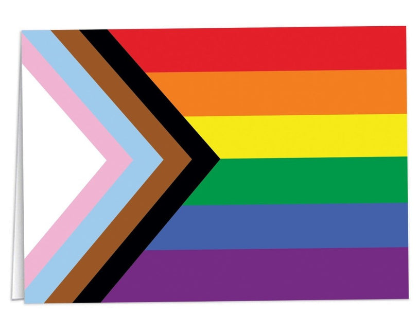 Daniel Quasar Pride Flag Note Cards (12 Cards/Pack) by Fundraising For A Cause