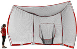 PowerNet Portable Baseball Backstop - Large 16x9ft (1149) by Jupiter Gear