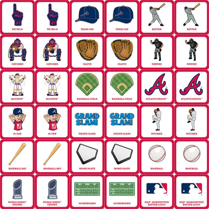 Atlanta Braves Matching Game by MasterPieces Puzzle Company INC