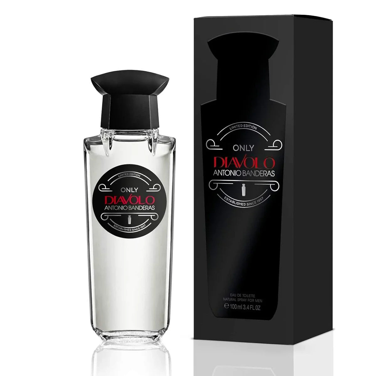 Diavolo Only 3.4 oz EDT for men by LaBellePerfumes