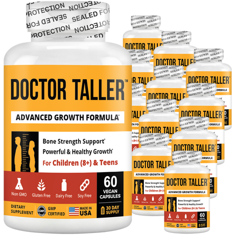 Doctor Taller, For Children (8+) & Teens, 60 Vegan Capsules by NuBest Nutrition®