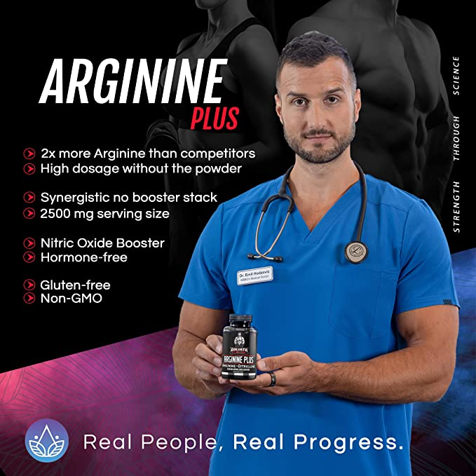 Goliath - ARGININE Plus by Dr Emil Nutrition