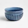 NS COVE INDIGO SERVING BOWL by Phantom Marketplace