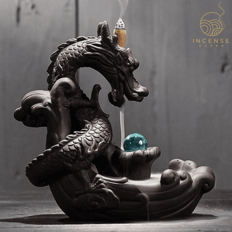 Backflow Dragon Incense Burner by incenseocean