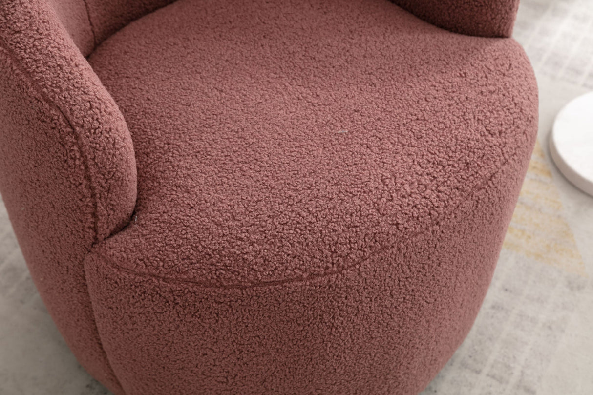 Fabric Swivel Armchair "3 Colors" by Blak Hom