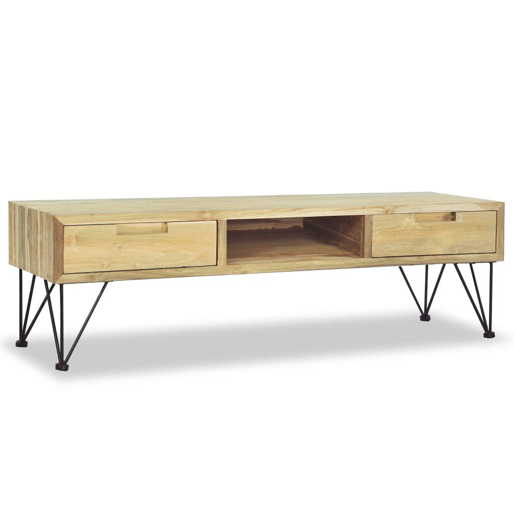 Classic Teak Wood TV Cabinet by Blak Hom