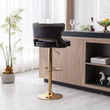 Set of 2 Modern Fashionable Velvet Bar Stools by Blak Hom