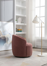 Fabric Swivel Armchair "3 Colors" by Blak Hom