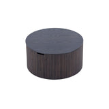 Handmade Round Coffee Table by Blak Hom