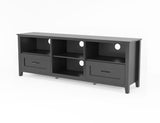 Black TV Stand for Living Room and Bedroom by Blak Hom