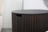 Handmade Round Coffee Table by Blak Hom