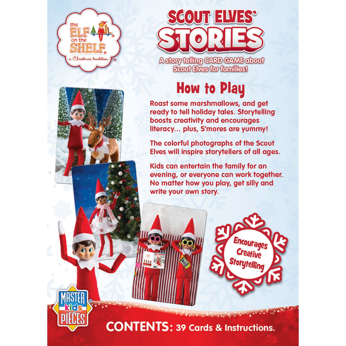 Elf on the Shelf - Scout Elves Stories Card Game by MasterPieces Puzzle Company INC