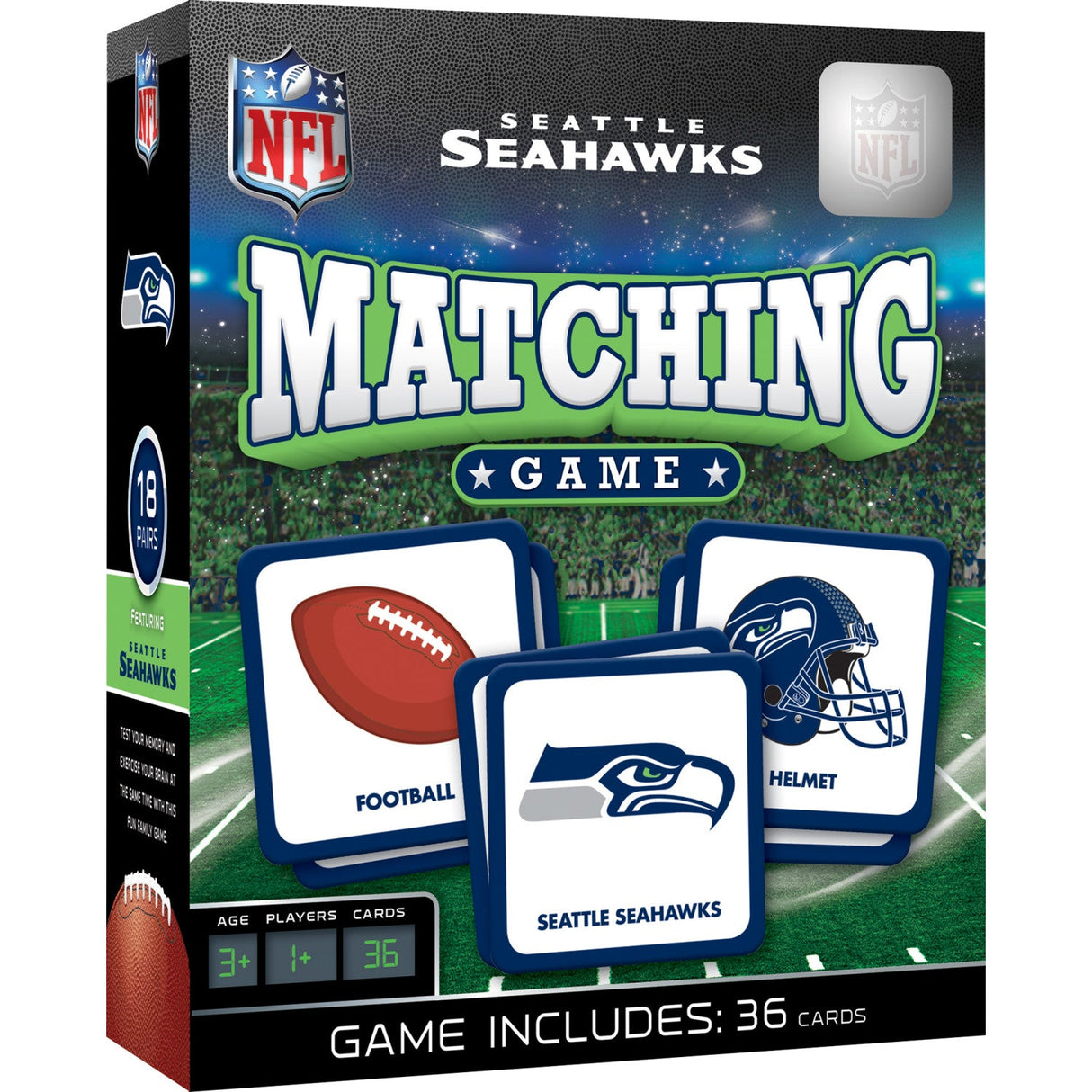 Seattle Seahawks Matching Game by MasterPieces Puzzle Company INC