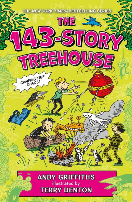 The 143-Story Treehouse: Camping Trip Chaos! - Paperback by Books by splitShops