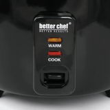 Better Chef 8-Cup - 16-Cup Cooked - Rice Cooker with Measuring Cup and Paddle by Jupiter Gear Home