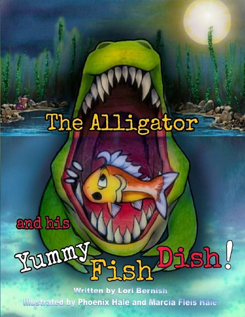 The Alligator and his Yummy Fish Dish - Paperback by Books by splitShops