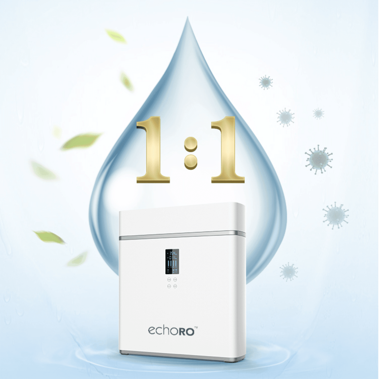 Echo RO™ Water Filter Machine (Tankless Reverse Osmosis) by Echo Water