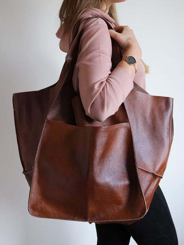 Split-Joint Tote Bags Handbags by migunica