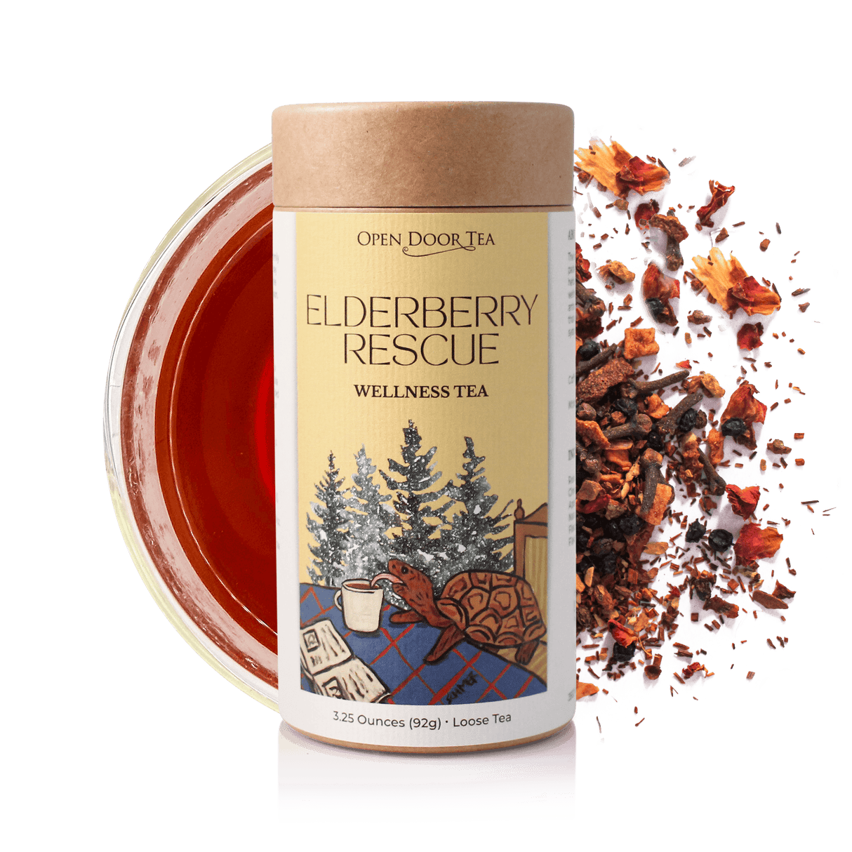 Elderberry Rescue by Open Door Tea CT