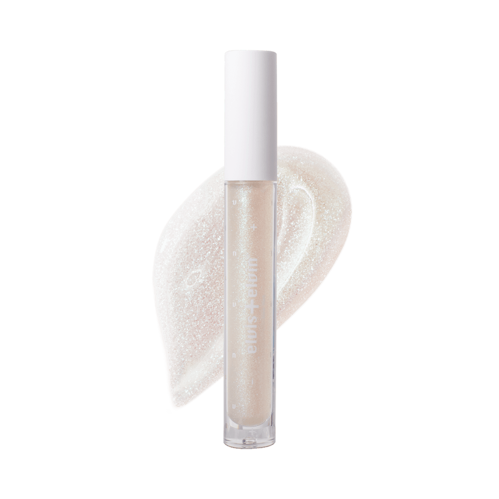 elvis+elvin Floral Lip Gloss with Hyaluronic Acid by elvis+elvin