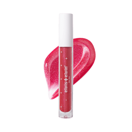 elvis+elvin Floral Lip Gloss with Hyaluronic Acid by elvis+elvin