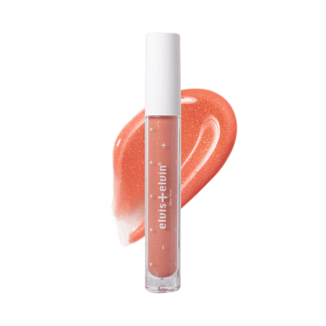 elvis+elvin Floral Lip Gloss with Hyaluronic Acid by elvis+elvin