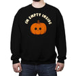 Empty Inside - Crew Neck Sweatshirt by RIPT Apparel - Vysn