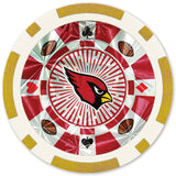 Arizona Cardinals 20 Piece Poker Chips by MasterPieces Puzzle Company INC