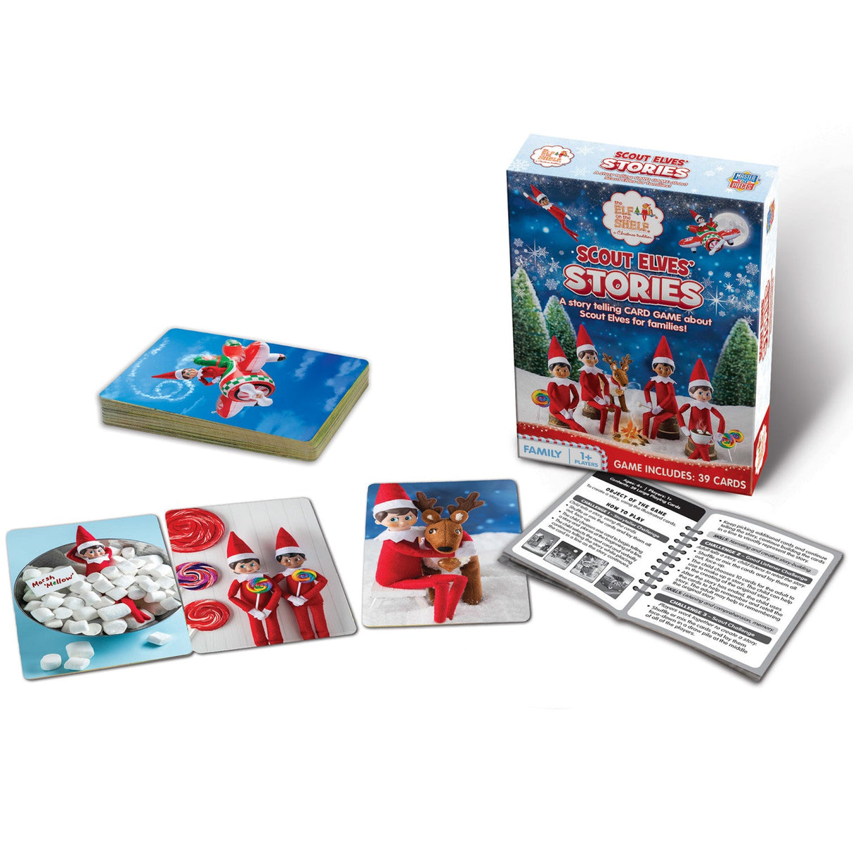 Elf on the Shelf - Scout Elves Stories Card Game by MasterPieces Puzzle Company INC