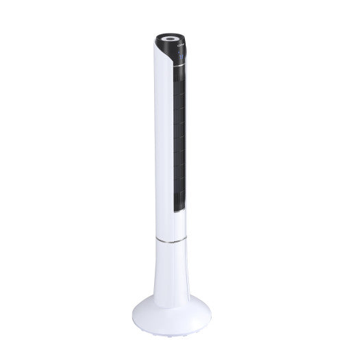 Portable 48 Inches Tower Fan with Remote Control-White