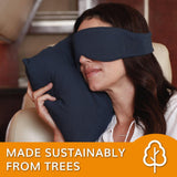 Escape Sleep Mask in Navy Blue by HappyLuxe