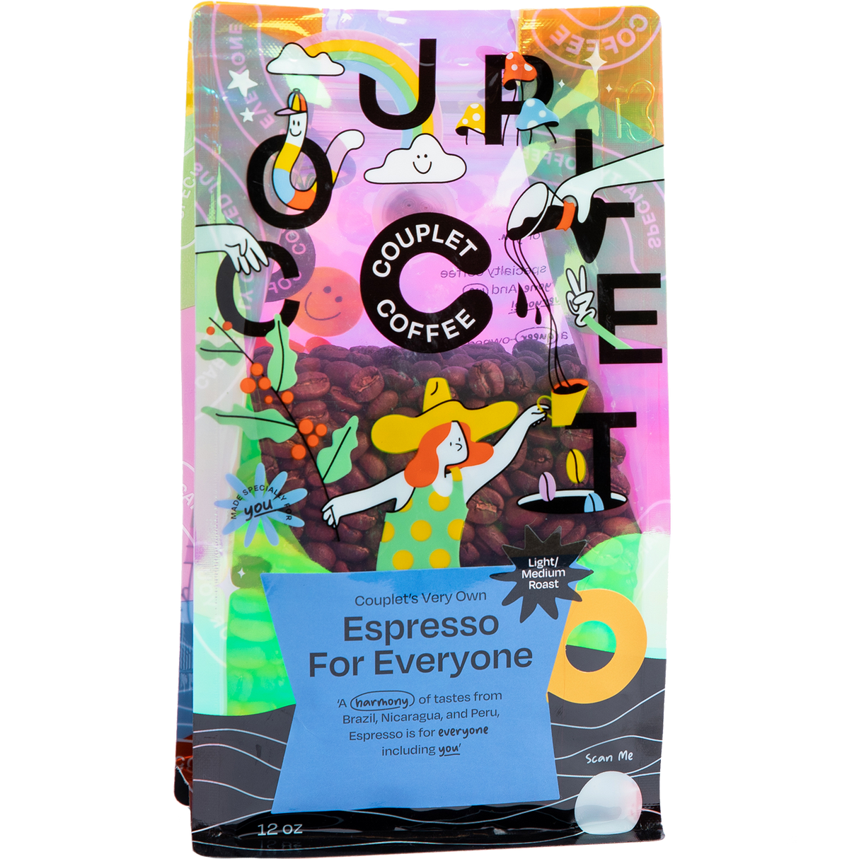 The Espresso for Everyone Blend by Couplet Coffee