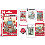 Nebraska Cornhuskers Fan Deck Playing Cards - 54 Card Deck by MasterPieces Puzzle Company INC