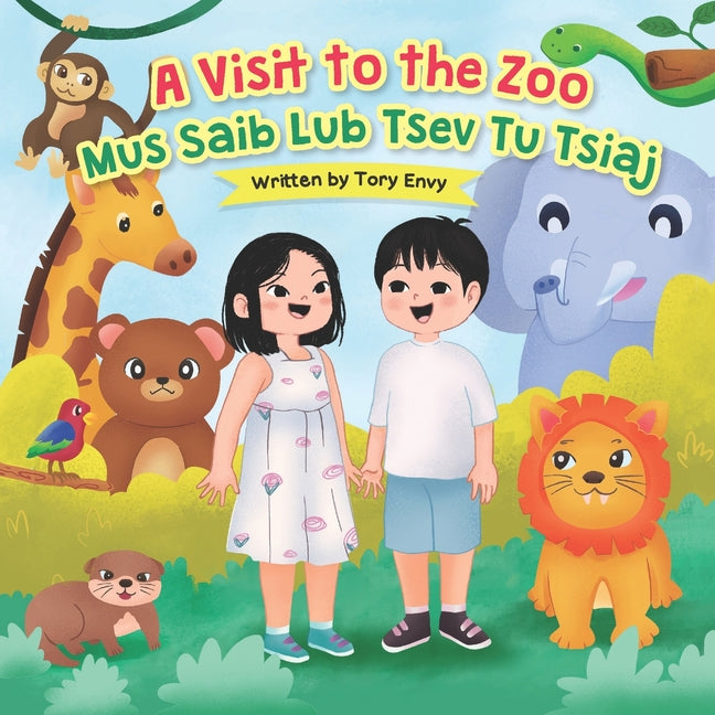 A Visit to the Zoo - Mus Saib Lub Tsev Tu Tsiaj: White Hmong - Paperback by Books by splitShops