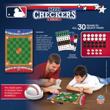 MLB - League Checkers Board Game by MasterPieces Puzzle Company INC