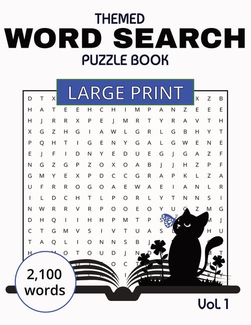 Themed Word Search Puzzle Book - Paperback by Books by splitShops