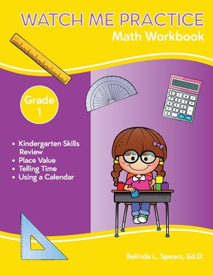 Watch Me Practice Grade 1 Math Workbook - Paperback by Books by splitShops