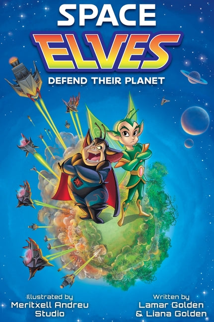 Space Elves Defend Their Planet - Hardcover by Books by splitShops