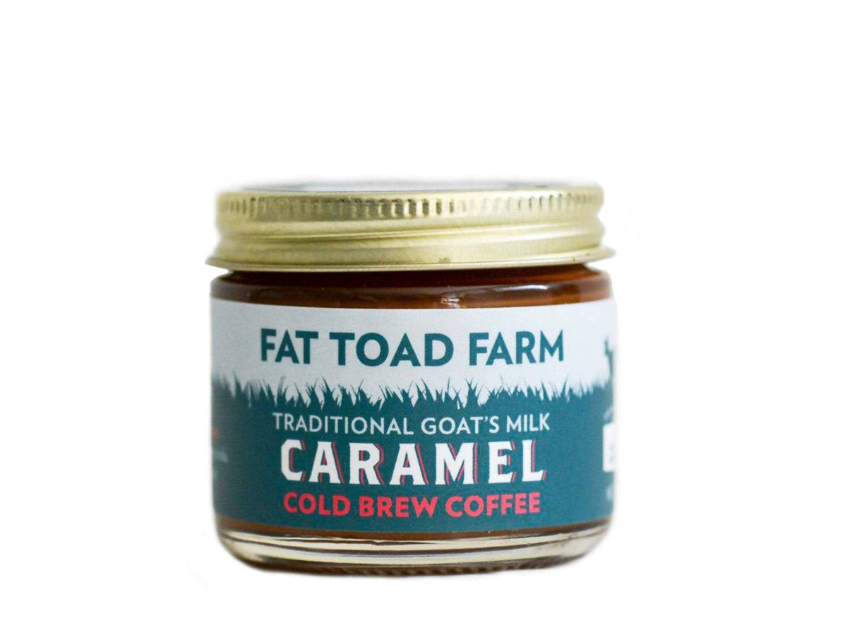 Fat Toad Farm Cold Brew Coffee Goat's Milk Caramel Jars - 12 x 2oz by Farm2Me