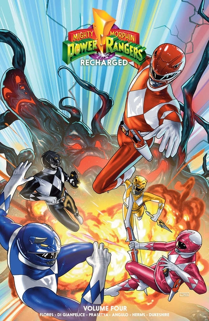 Mighty Morphin Power Rangers: Recharged Vol. 4 - Paperback by Books by splitShops