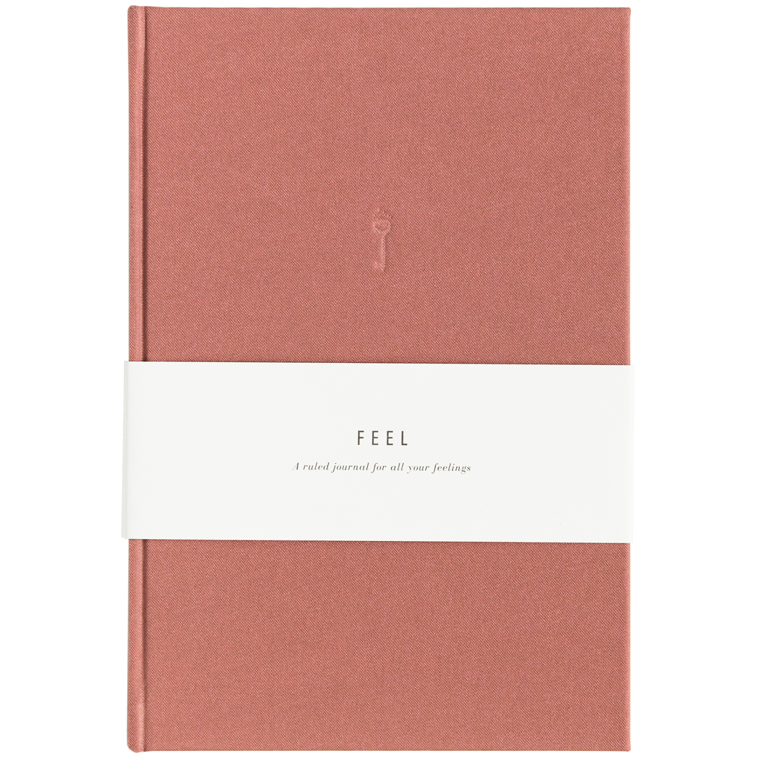 Feel: My Blank Journal (Dusty Rose) by Promptly Journals