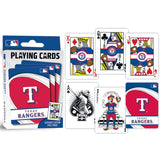 Texas Rangers Playing Cards - 54 Card Deck by MasterPieces Puzzle Company INC