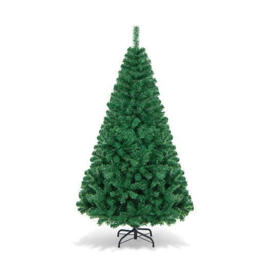 Artificial PVC Christmas Tree with Solid Metal Stand-6 ft