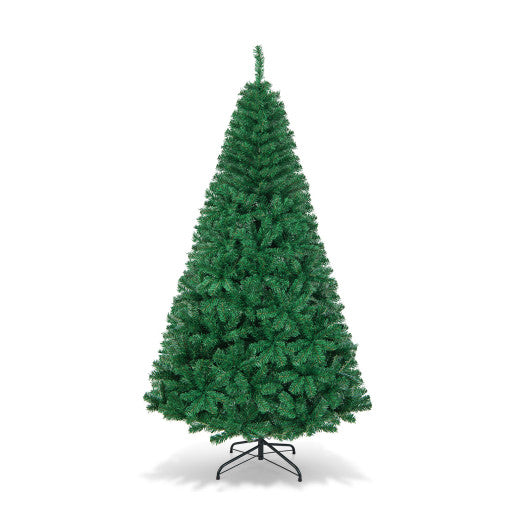 Artificial PVC Christmas Tree with Solid Metal Stand-7 ft