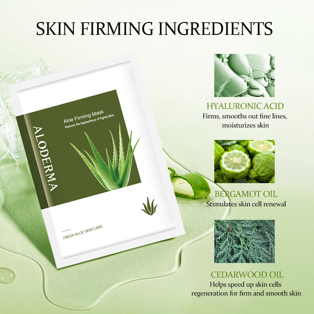 Aloe Firming Mask (Box of 5) by ALODERMA