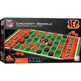 Cincinnati Bengals Checkers Board Game by MasterPieces Puzzle Company INC