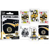 Boston Bruins Playing Cards - 54 Card Deck by MasterPieces Puzzle Company INC